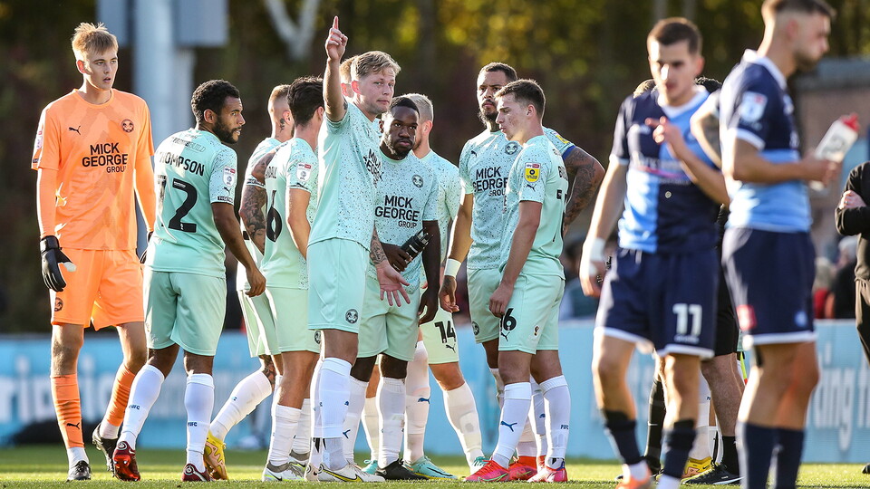 Wycombe Wanderers v Posh