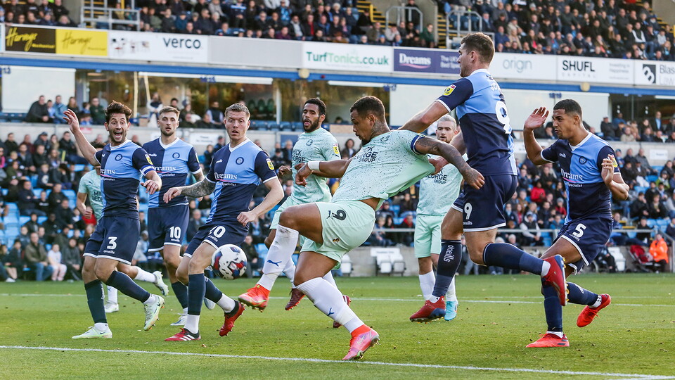 Wycombe Wanderers v Posh