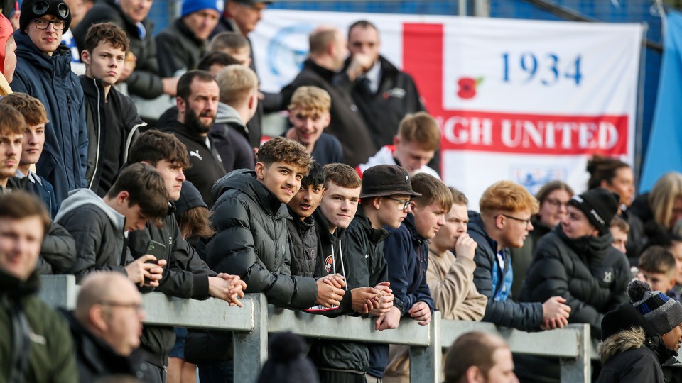 Posh Fans at Bristol Rovers