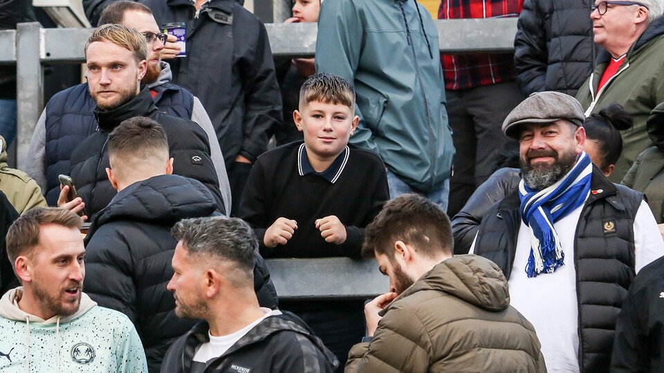 Posh Fans at Bristol Rovers