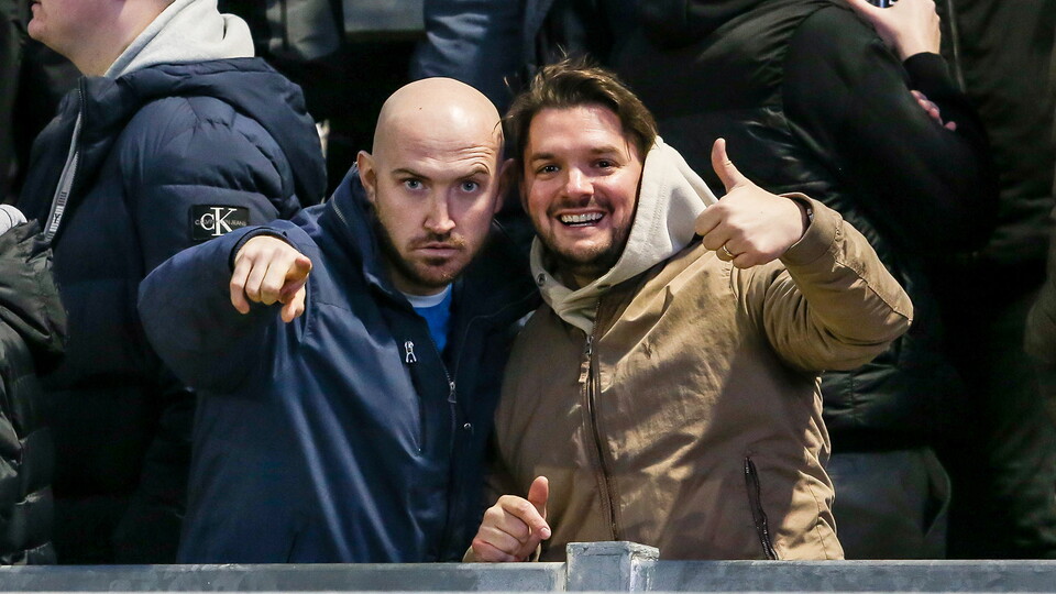 Posh Fans at Bristol Rovers
