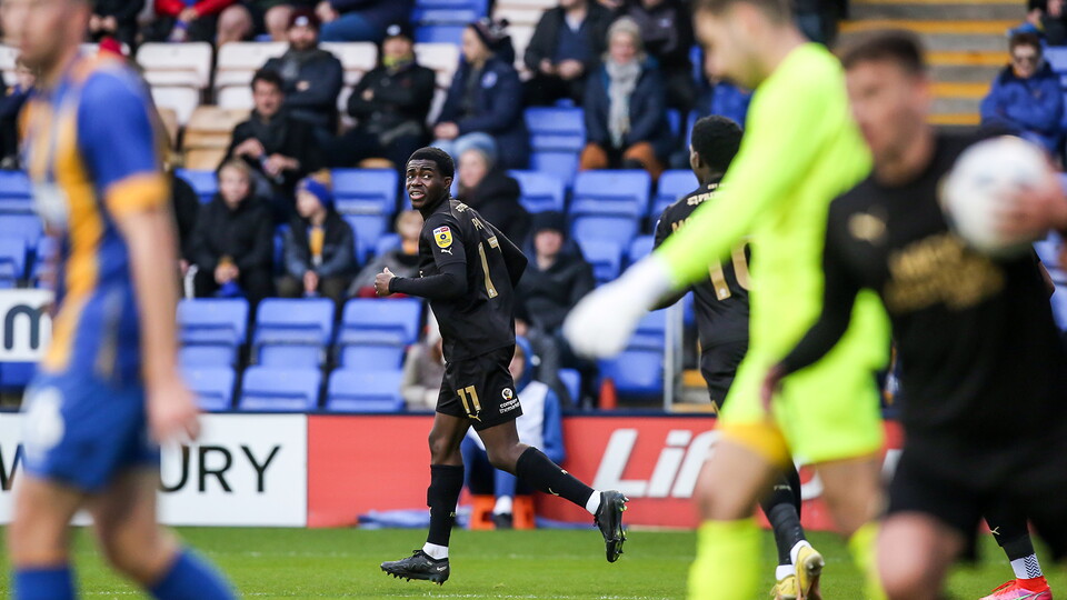 Shrewsbury Town v Posh