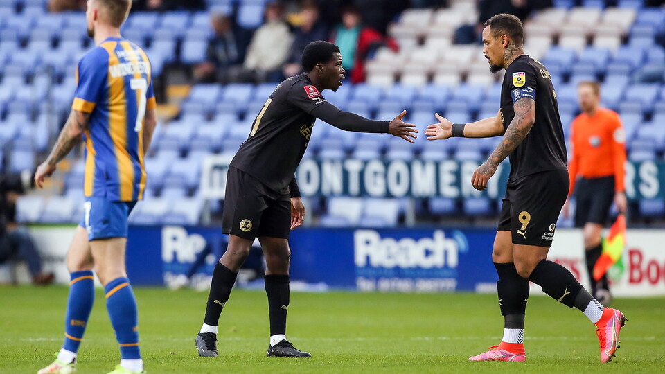 Shrewsbury Town v Posh