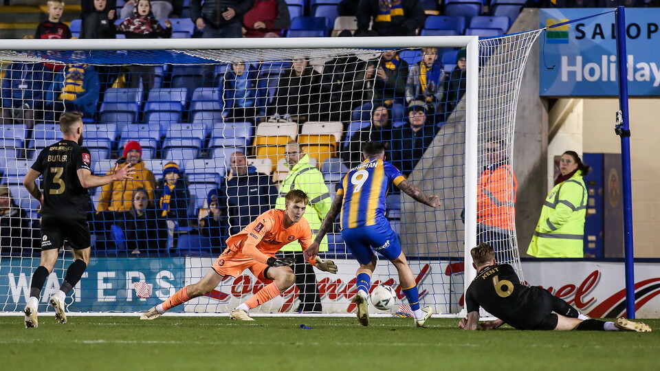 Shrewsbury Town v Posh