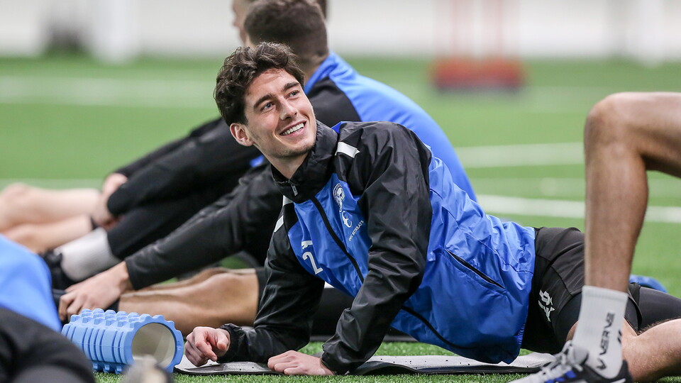 Training Ahead Of Emirates FA Cup First Round