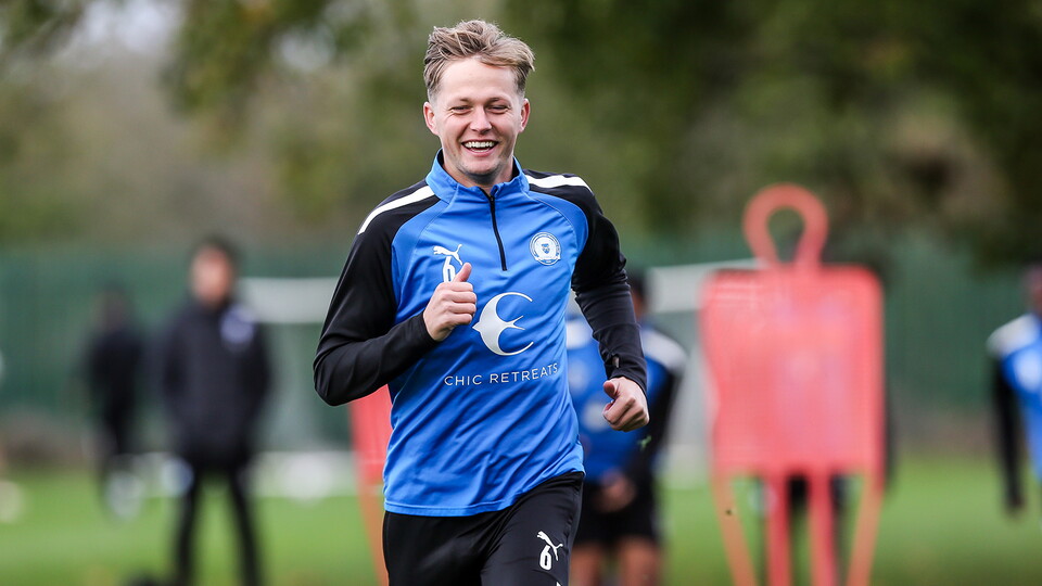 Training Ahead Of Emirates FA Cup First Round