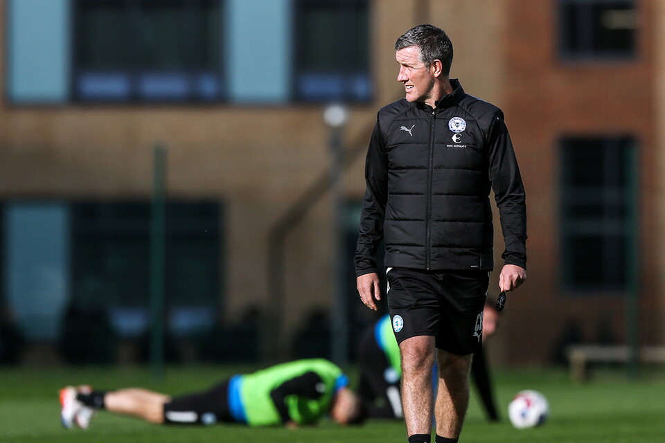 Training Ahead Of Emirates FA Cup First Round