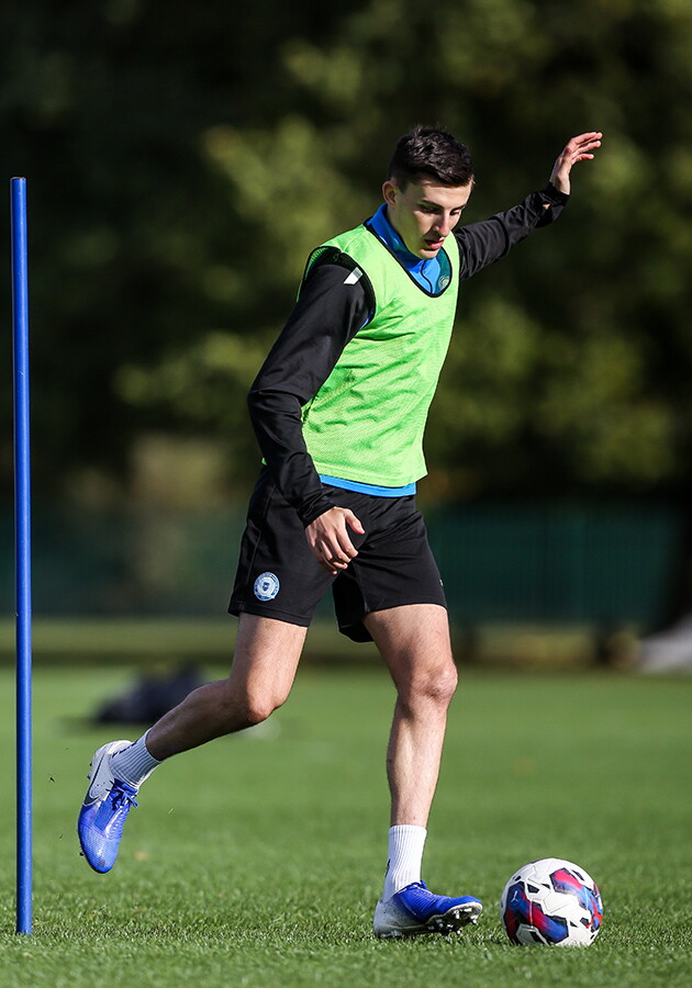 Training Ahead Of Emirates FA Cup First Round
