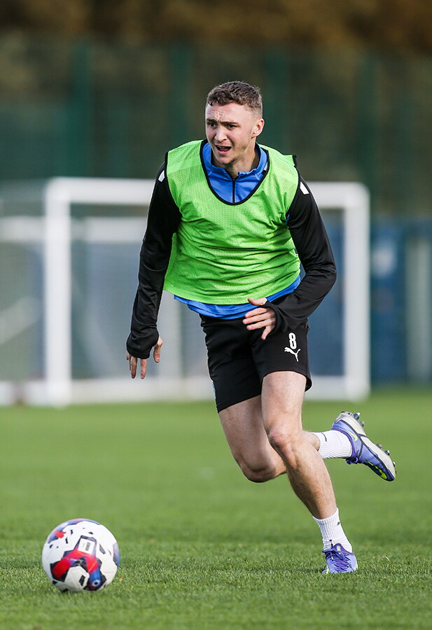 Training Ahead Of Emirates FA Cup First Round
