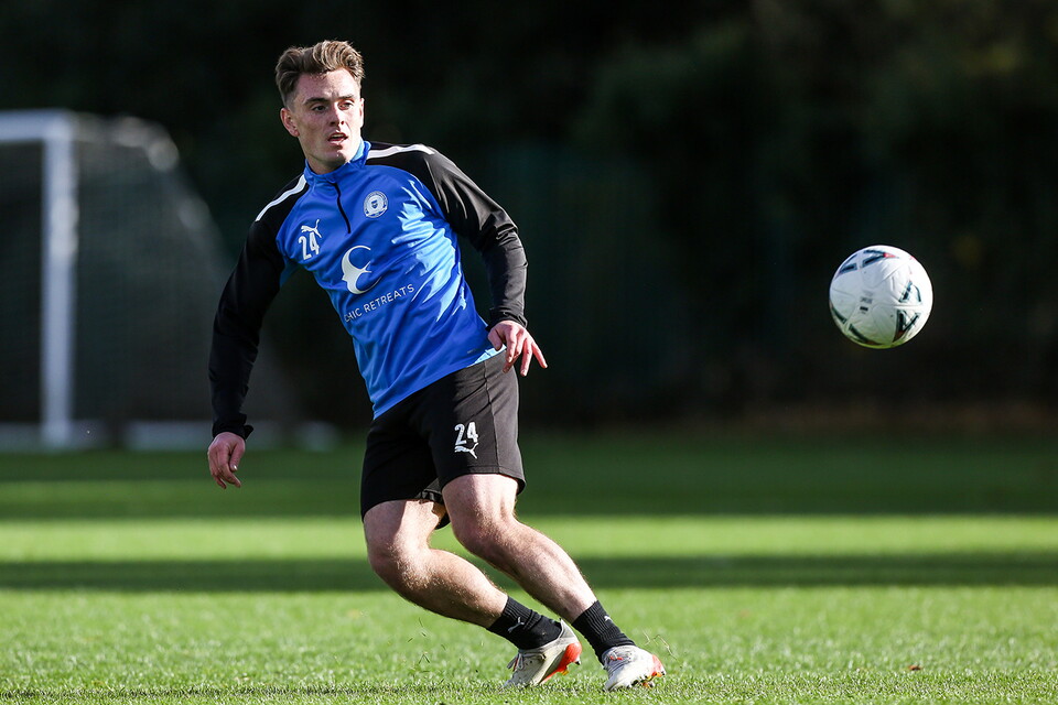 Training Ahead Of Emirates FA Cup First Round