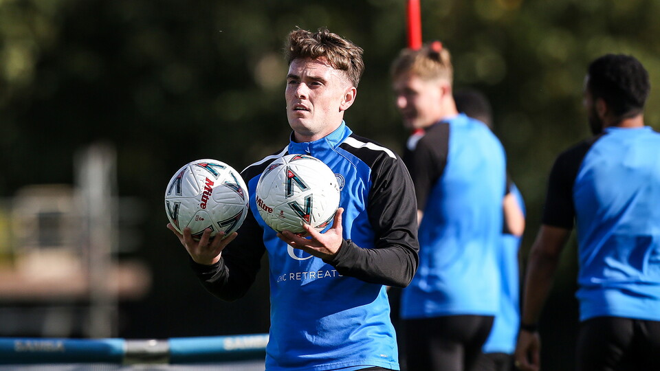 Training Ahead Of Emirates FA Cup First Round