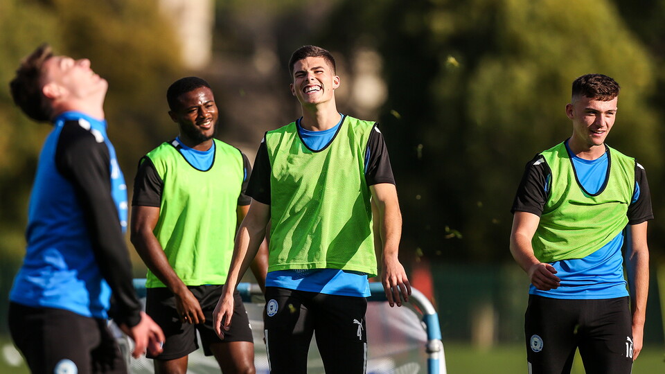 Training Ahead Of Emirates FA Cup First Round