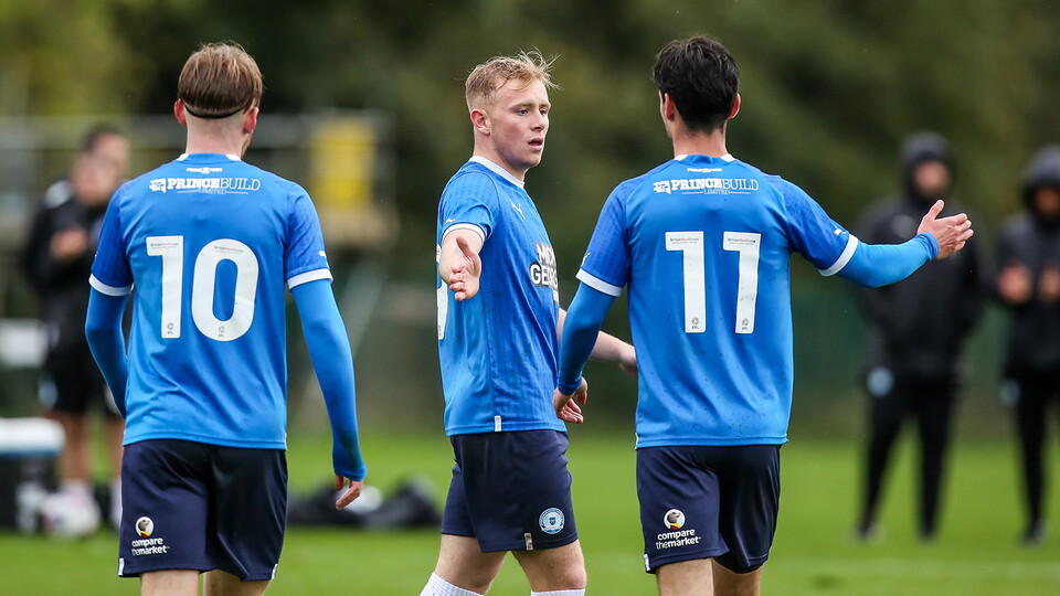 Posh U21s v Burnley U21s