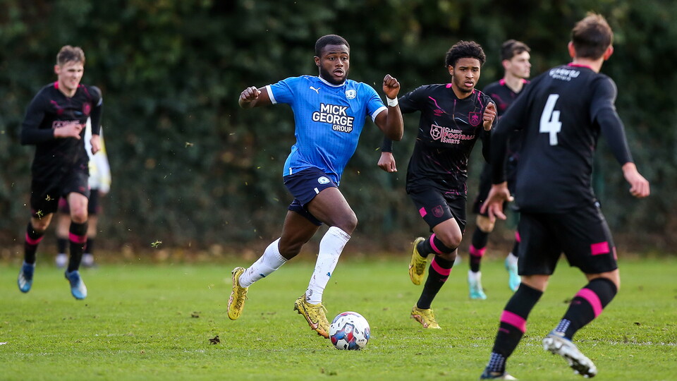 Posh U21s v Burnley U21s