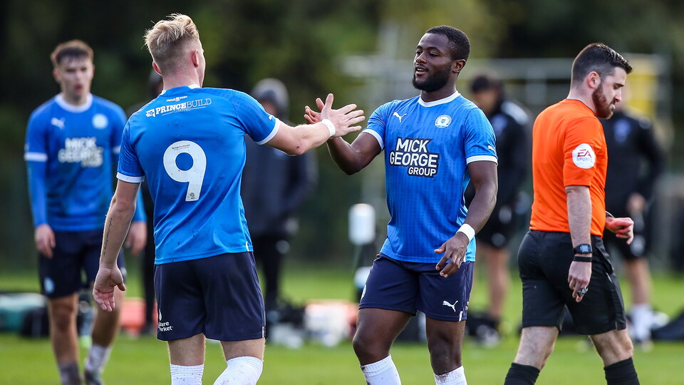 Posh U21s v Burnley U21s