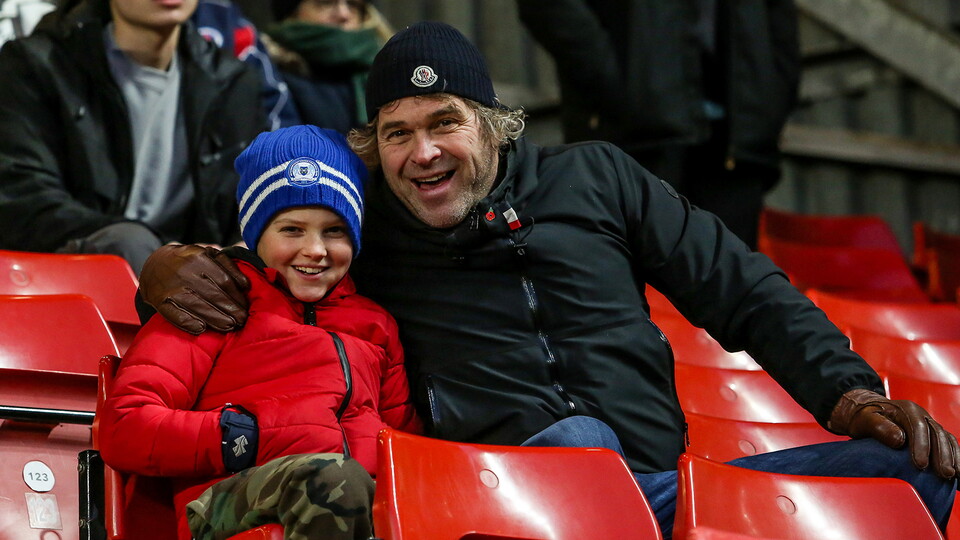 Posh Fans at Charlton Athletic