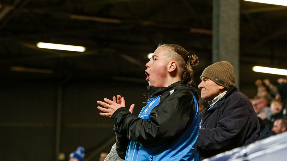 Posh Fans at Charlton Athletic