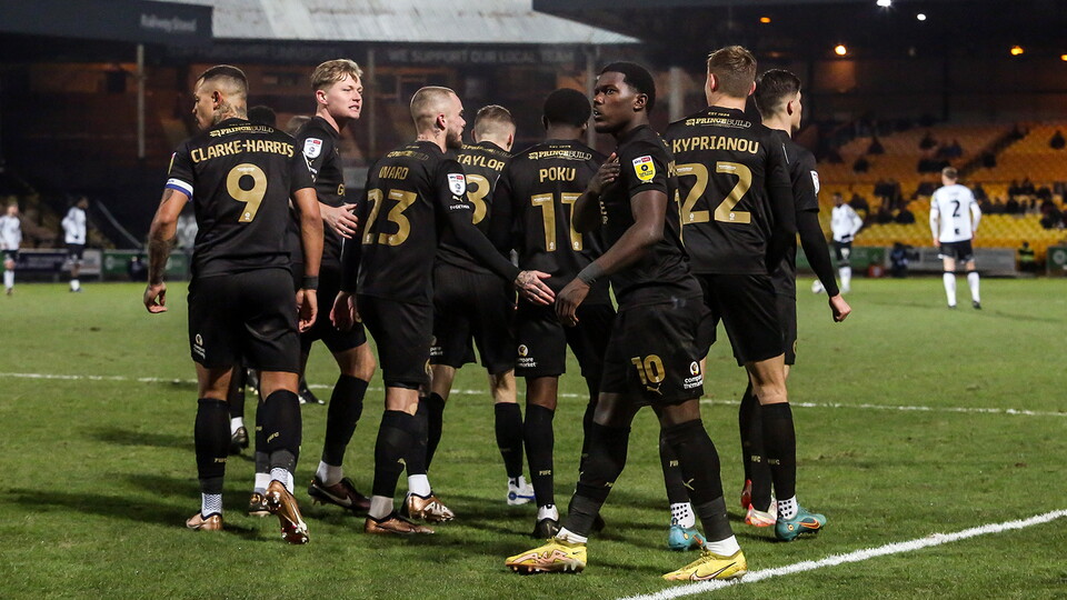 Port Vale v Posh