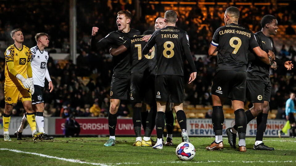 Port Vale v Posh