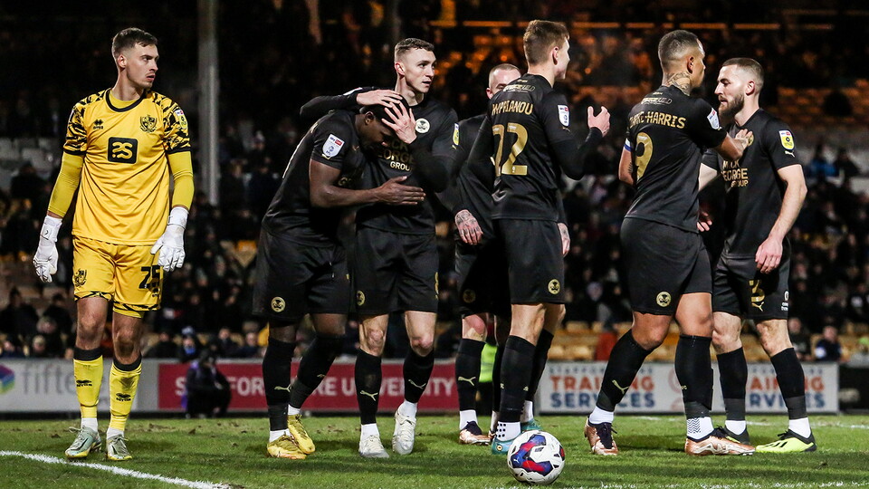 Port Vale v Posh