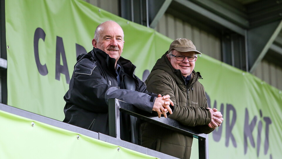Posh Fans at Forest Green Rovers