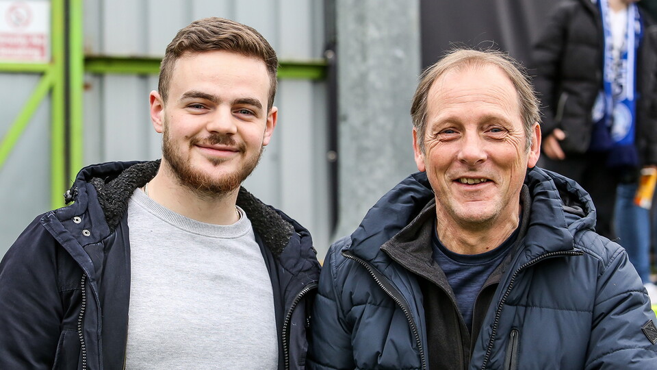 Posh Fans at Forest Green Rovers