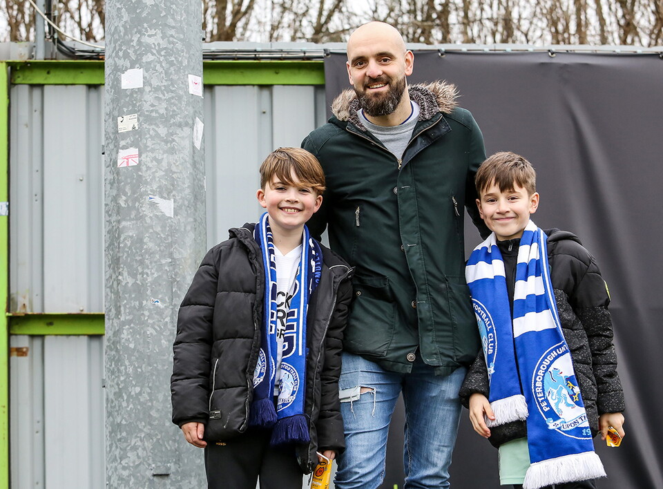 Posh Fans at Forest Green Rovers