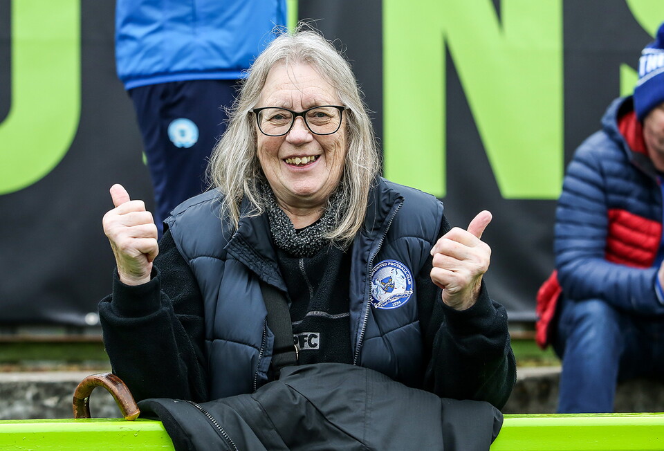 Posh Fans at Forest Green Rovers