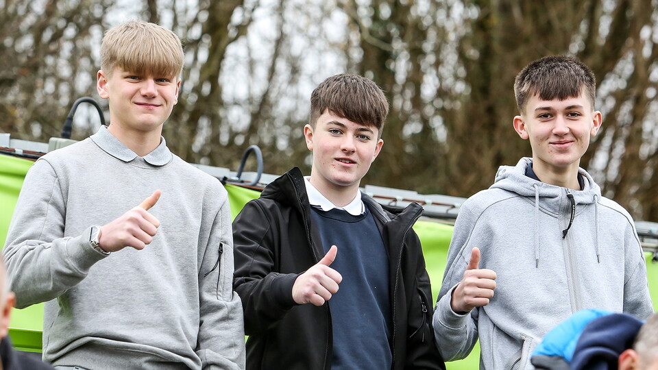 Posh Fans at Forest Green Rovers