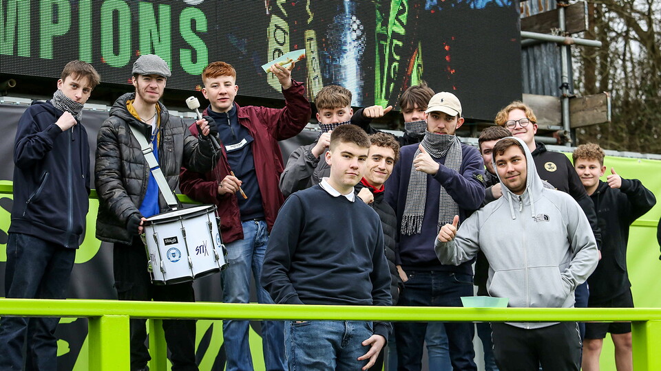 Posh Fans at Forest Green Rovers
