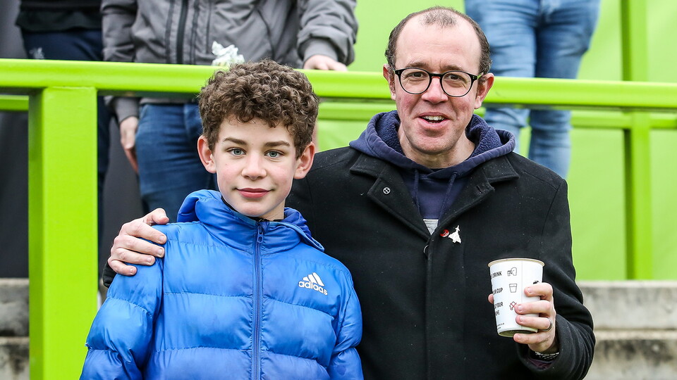 Posh Fans at Forest Green Rovers