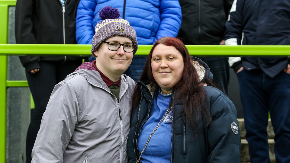 Posh Fans at Forest Green Rovers