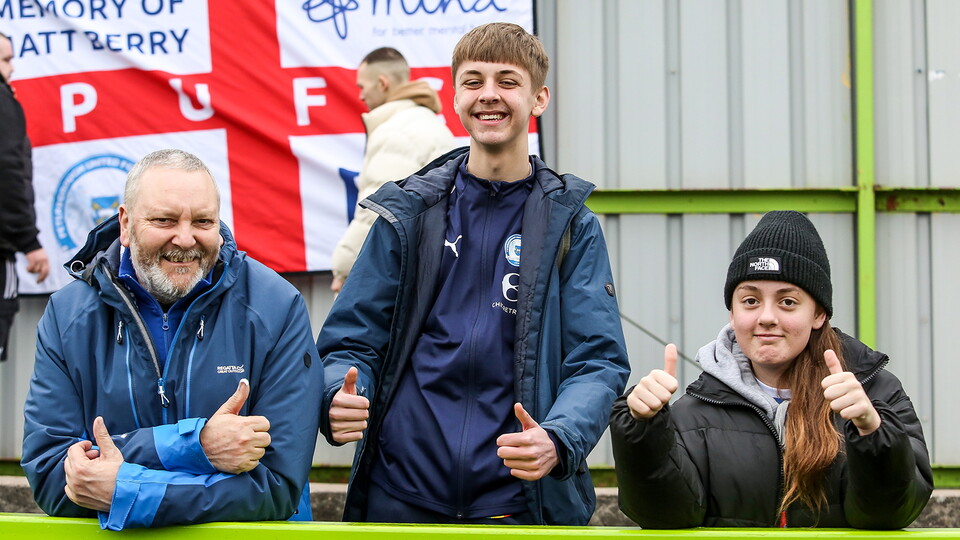 Posh Fans at Forest Green Rovers