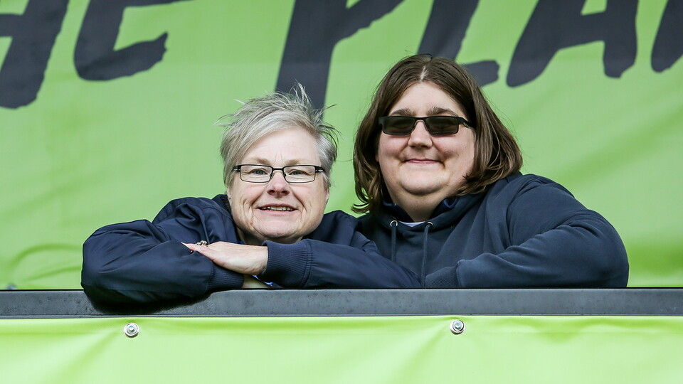 Posh Fans at Forest Green Rovers