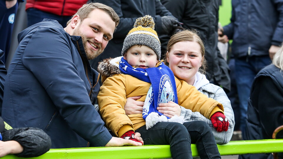 Posh Fans at Forest Green Rovers