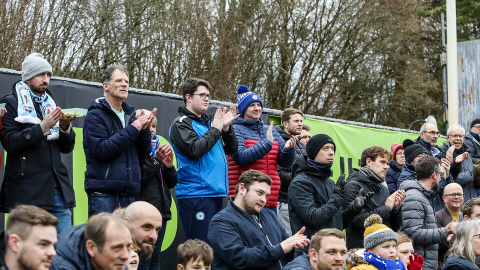 Posh Fans at Forest Green Rovers