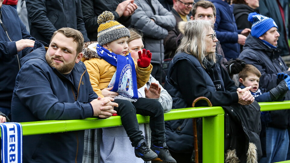 Posh Fans at Forest Green Rovers