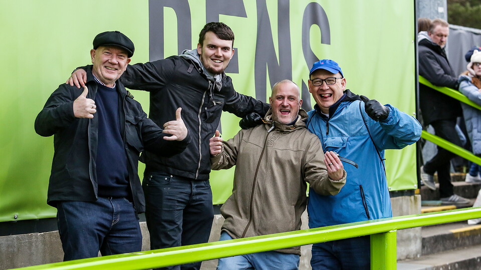Posh Fans at Forest Green Rovers
