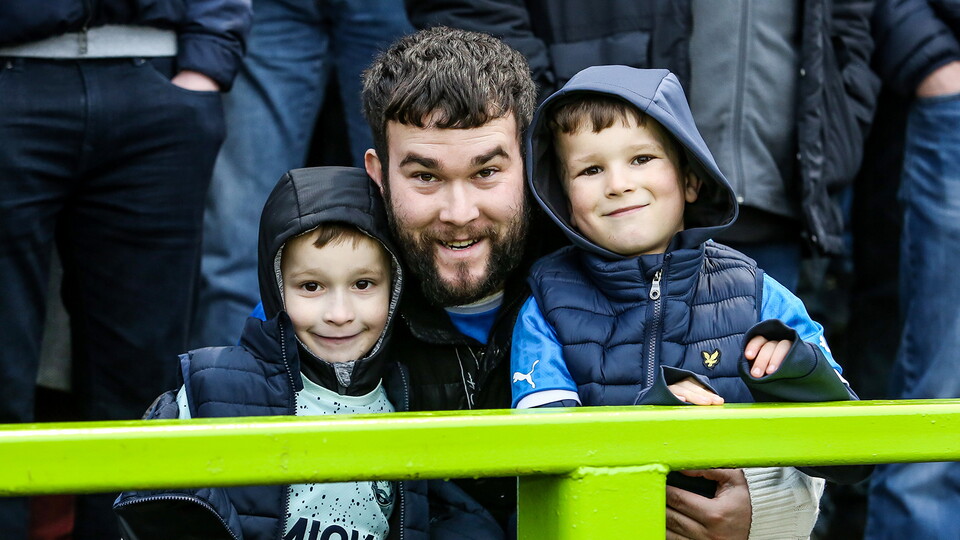 Posh Fans at Forest Green Rovers