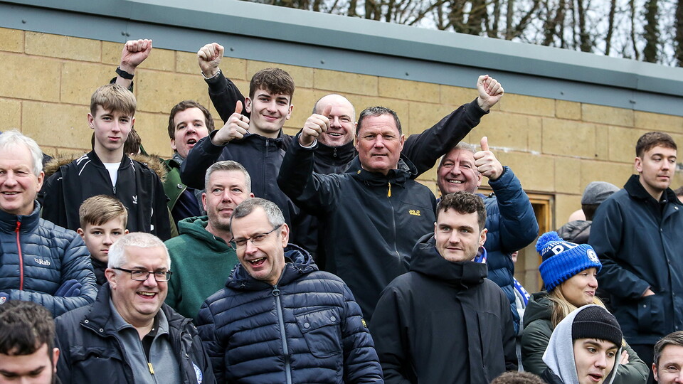 Posh Fans at Forest Green Rovers
