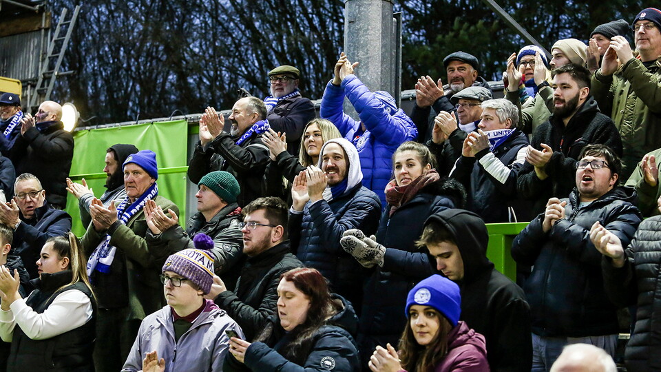 Posh Fans at Forest Green Rovers