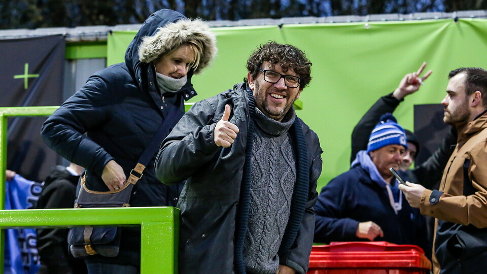 Posh Fans at Forest Green Rovers