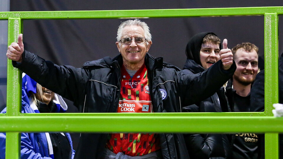 Posh Fans at Forest Green Rovers
