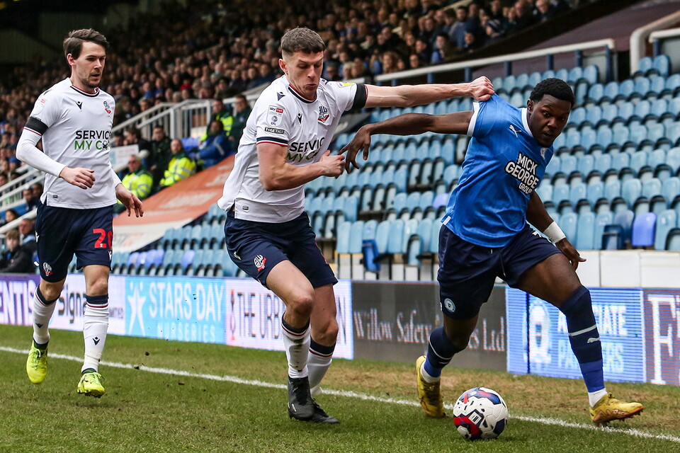 Posh v Bolton Wanderers