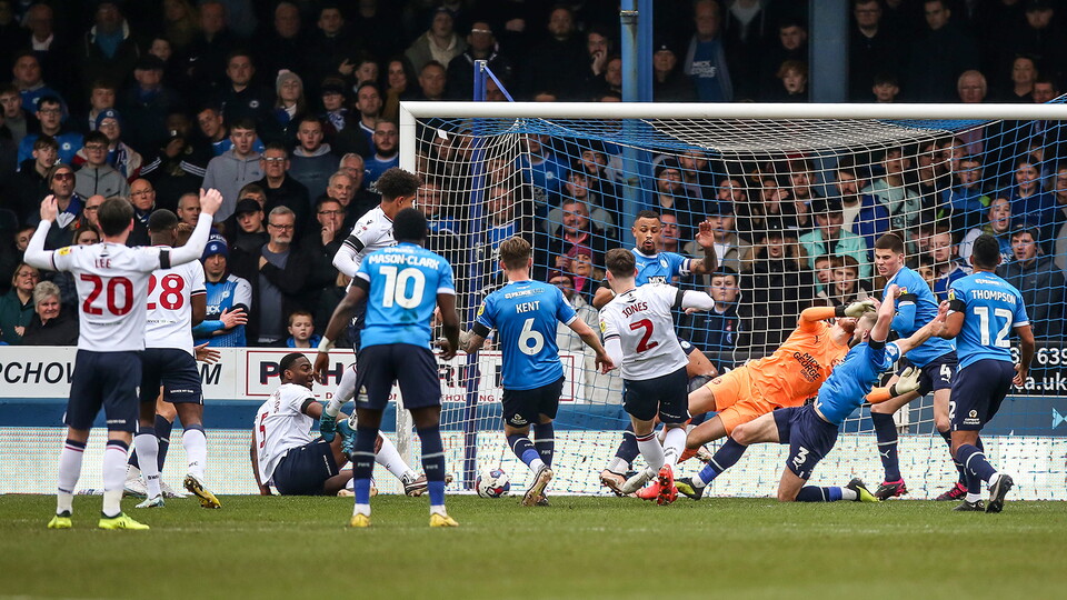 Posh v Bolton Wanderers