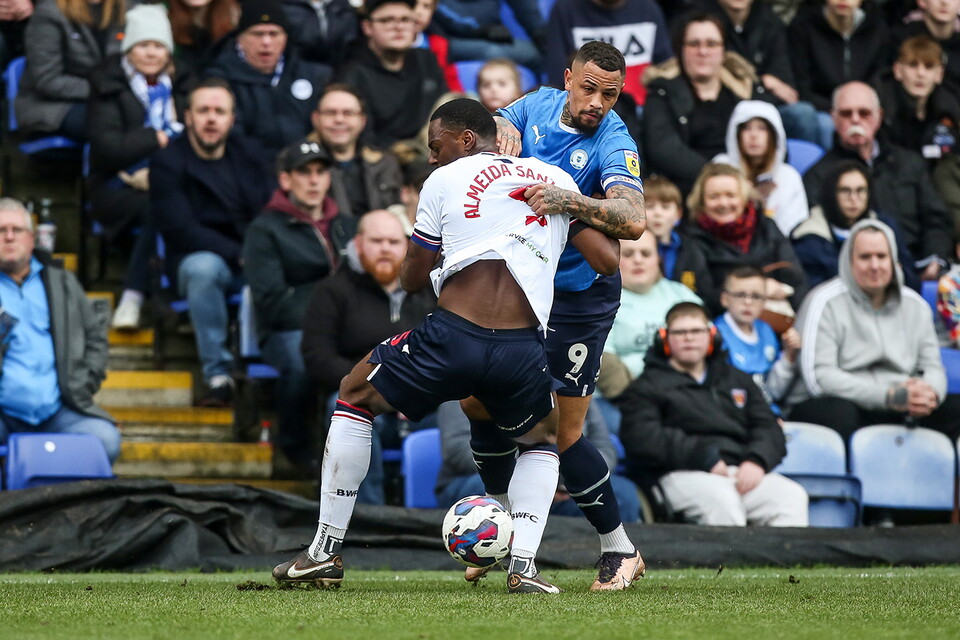 Posh v Bolton Wanderers