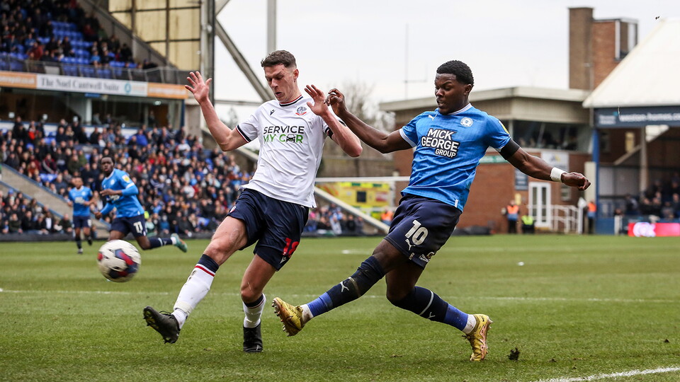 Posh v Bolton Wanderers