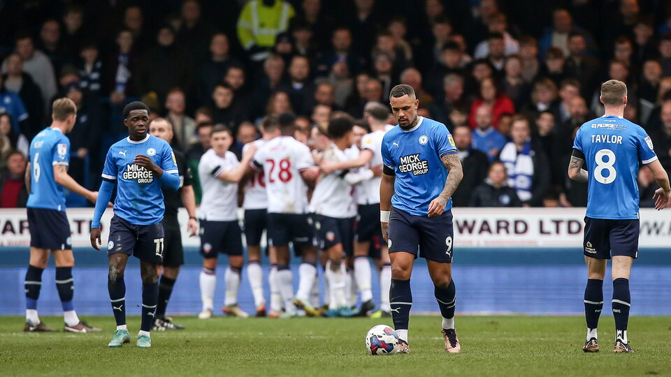 Posh v Bolton Wanderers