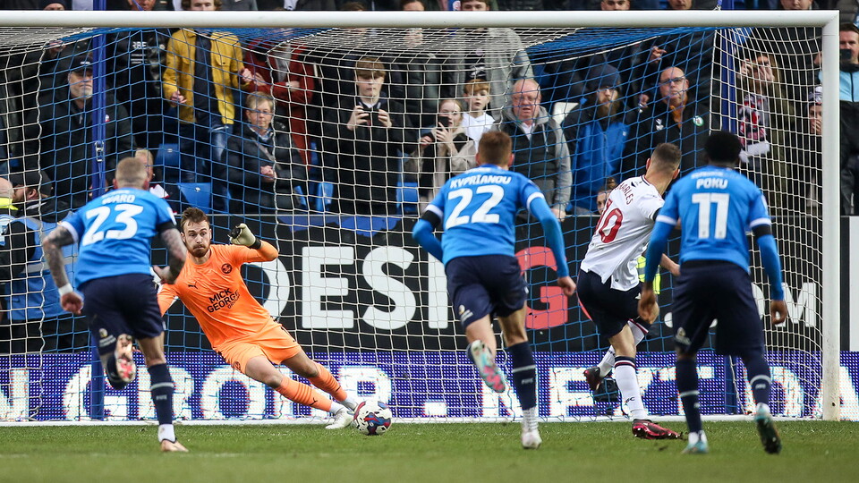 Posh v Bolton Wanderers