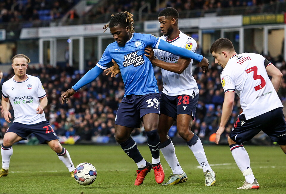 Posh v Bolton Wanderers